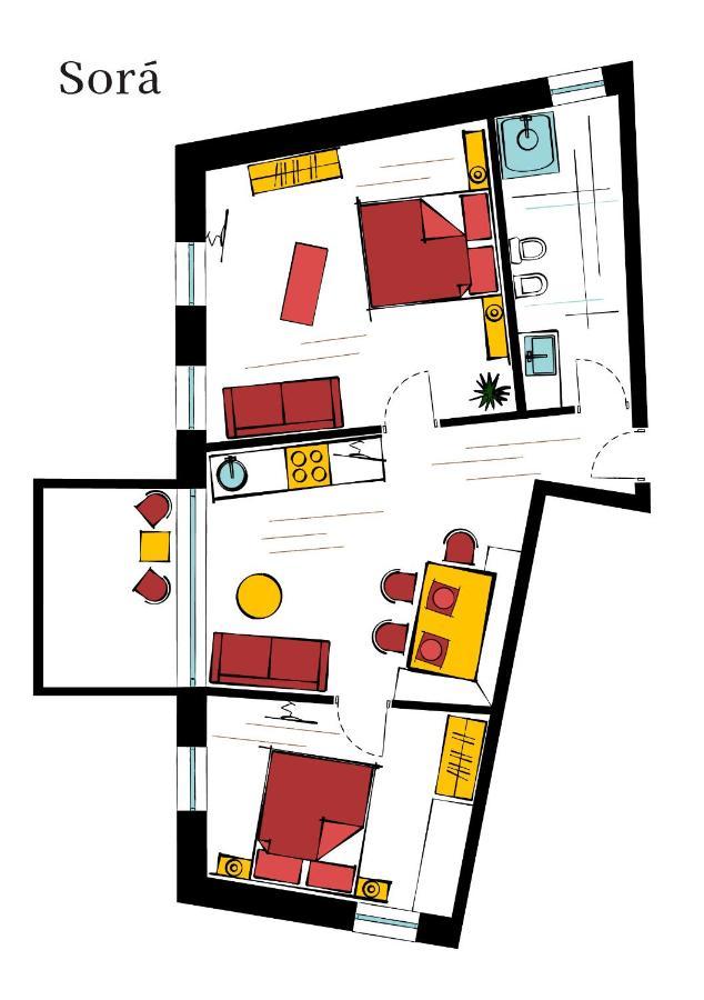 Ciasa Somuer - Sora Apartment Сан Вигилио ди Маребе Екстериор снимка
